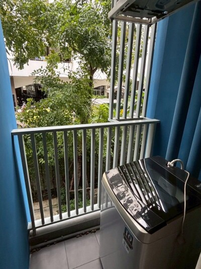 ให้เช่า ดิ ออริจิ้น อ่อนนุช (The Origin Onnut) ขนาด 22 ตร.ม.  1 ห้องนอน, 1 ห้องน้ำ, 1 ครัว  ชั้น 2 อาคาร B-10