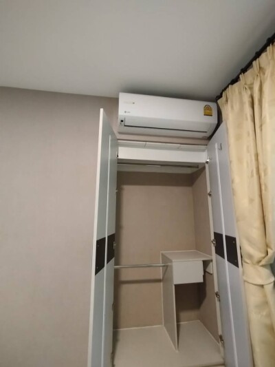 ให้เช่า: เลสโต คอนโด สุขุมวิท 113 ห้องสตูดิโอ (Studio) 27 ตารางเมตร ชั้น 1 ห้องครัวปิดแยก ใกล้ BTS สำโรง