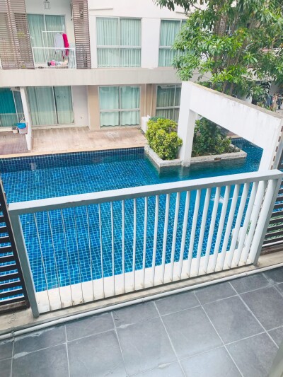 เอสเปซ อ่อนนุช สุขุมวิท 77 (A Space Onnut - Sukhumvit 77)  1 ห้องนอน  1 ห้องน้ำ 36 ตรม. ชั้น 2, อาคาร D-7