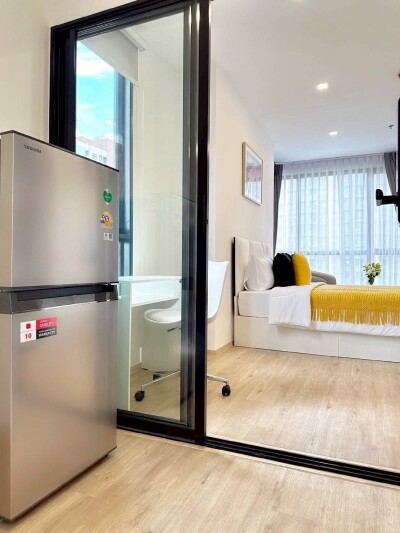 ให้เช่า เดอะริช พระราม 9-ศรีนครินทร์ (The Rich Rama 9 - Srinakarin) ห้องใหม่ ขนาด: 26 ตร.ม. ชั้น 12-8