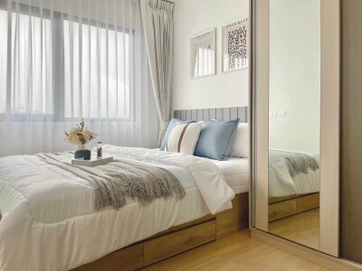 ชีวาทัย ฮอลล์มาร์ค ลาดพร้าว-โชคชัย 4 เฟส 2  1 ห้องนอน, 1 ห้องน้ำ, 1 ห้องครัว, 1 ห้องนั่งเล่น 27 ตรม. ชั้น 6 ตึก D-1