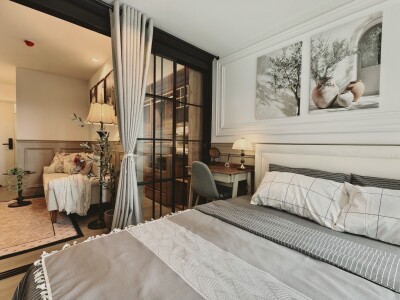 ให้เช่าคอนโด Regent Home Bangna 1 ห้องนอน  ขนาด 28 ตารางเมตร อาคาร D, ชั้น 7, วิวสระว่ายน้ำ ห่างจาก BTS บางนา เพียง 400-3