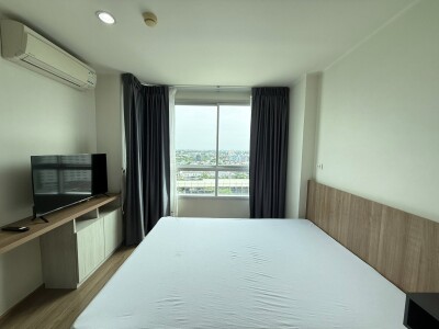 คอนโด ยูดีไลท์ แอทหัวหมาก สเตชั่น 1 ห้องนอน, 1 ห้องนั่งเล่น, และมีส่วนครัวแยกกั้น ขนาด 30 ตร.ม. ชั้น 15-4