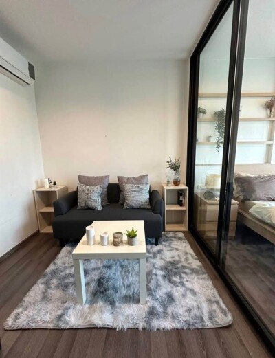 เดอะ เบส พาร์ค อีสต์ สุขุมวิท 77 (The Base Park East Sukhumvit 77) 1 ห้องนอน / 1 ห้องน้ำ ขนาดและชั้น: 27 ตรม. ชั้น 15-2