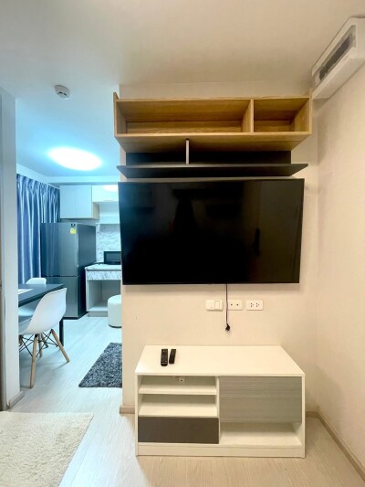 ให้เช่า โครงการพลัมคอนโด รามคำแหง 60 (Plum Condo Ramkhamhaeng 60) 1 ห้องนอน, 1 ห้องน้ำ ชั้น 1, อาคาร E-2