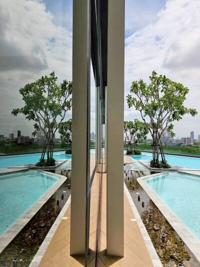 ให้เช่า เดอะริช พระราม 9-ศรีนครินทร์ (The Rich Rama 9 - Srinakarin) ห้องใหม่ ขนาด: 26 ตร.ม. ชั้น 12-3