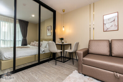 ให้เช่าคอนโด Regent Home สุขุมวิท 97/1 ตึก E ชั้น 3, 1 ห้องนอน 1 ห้องน้ำ ขนาด: 30 ตร.ม. ใกล้ BTS บางจาก (มีรถรับ-ส่ง)-2