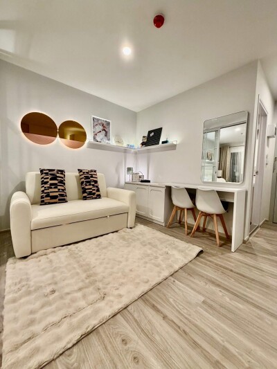 รีเจ้นท์ โฮม บางนา (BTS บางนา 350 ม.) ห้องขนาด  28 ตร.ม. 1 ห้องนอน, 1 ห้องน้ำ, 1 ครัว ชั้น 25-1