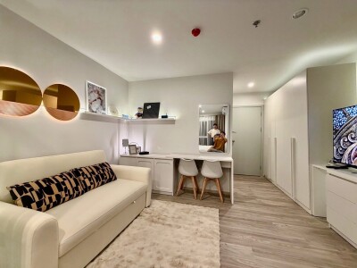 รีเจ้นท์ โฮม บางนา (BTS บางนา 350 ม.) ห้องขนาด  28 ตร.ม. 1 ห้องนอน, 1 ห้องน้ำ, 1 ครัว ชั้น 25-9