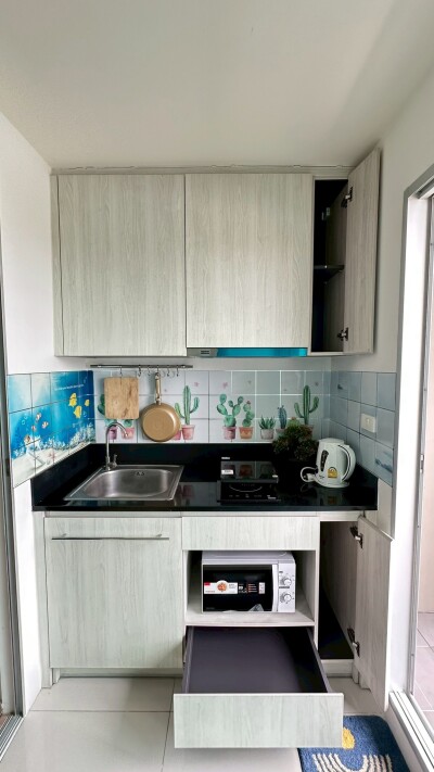 ให้เช่า คอนโด นิช โมโน สุขุมวิท - ปู่เจ้า / Niche Mono Sukhumvit - Puchao ห้องใหม่ ตึก A ชั้น 5, ขนาด 32.84 ตร.ม.-12