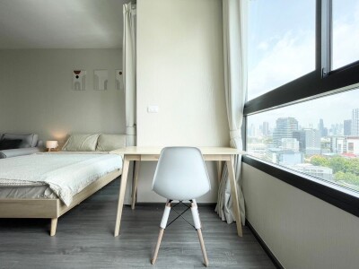 IDEO สุขุมวิท พระราม 4 ชั้น: 12A  ขนาด: 30.17 ตารางเมตร 1 ห้องนอนสตูดิโอ 1 ห้องน้ำ-8