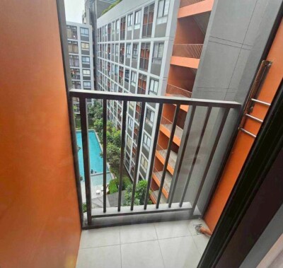 ให้เช่า คอนโด เดอะ มูฟ บางนา / The MUVE Bangna อาคาร A, ชั้น 7 (วิวสระว่ายน้ำ)  ขนาด 26 ตารางเมตร  1 ห้องนอน, 1 ห้องน้ำ-9