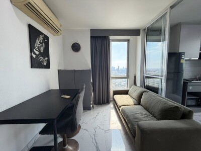 ขายห้องชุดพร้อมผู้เช่าที่โครงการ เดอะ เบส สุขุมวิท 77 / The Base Sukhumvit 77 1 ห้องนอน, 1 ห้องน้ำ 31 ตร.ม. ชั้น 38-2