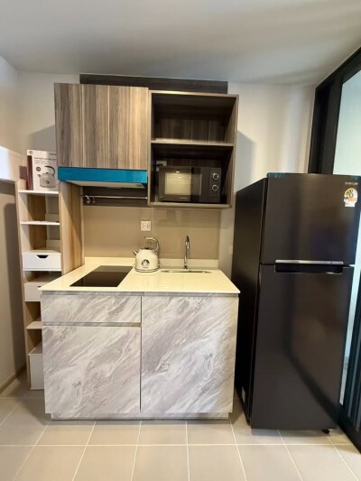 ให้เช่า แอสปาย อ่อนนุช สเตชั่น (Aspire Onnut Station) พร้อมเข้าอยู่  1 ห้องนอน, 1 ห้องน้ำ  ขนาด 31 ตรม. ชั้น 33-8