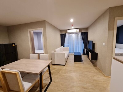 ให้เช่า คอนโด ดิ ออริจิ้น ลาดพร้าว - บางกะปิ / The Origin Ladprao - Bangkapi 2 ห้องนอน 2 ห้องน้ำ ชั้น 4, ห้องมุม-2