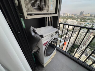 ให้เช่า คอนโด นิว โนเบิล ศรีนครินทร์-ลาซาล 1 ห้องนอน 1 ห้องน้ำ ขนาด 27 ตารางเมตร   ตั้งอยู่บนชั้น 32-13