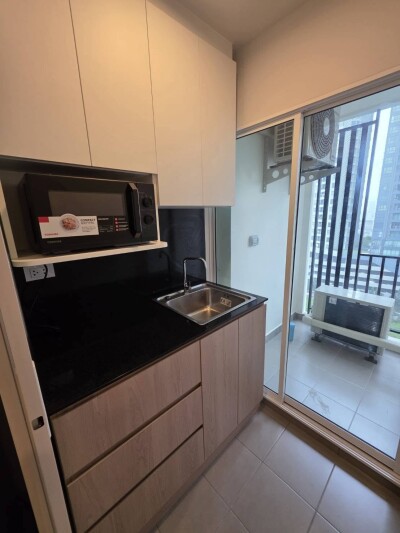 ให้เช่า คอนโดรีเจ้นท์ โฮม บางนา (Regent Home Bangna) 1 ห้องนอน, 1 ห้องน้ำ, 1 ห้องครัว (ชั้น 11 ตึก A)  ขนาด 28 ตร.ม.-5