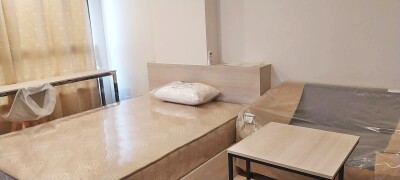 ให้เช่า คอนโด ดีคอนโด คาล์ม รามคำแหง 40 (d condo calm Ramkhamhaeng 40) ห้อง สตูดิโอ 1 ห้องน้ำ  ขนาด 25.1 ตร.ม. ชั้น 6-1