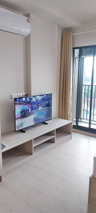 ให้เช่า คอนโด ดีคอนโด คาล์ม รามคำแหง 40 (d condo calm Ramkhamhaeng 40) ห้อง สตูดิโอ 1 ห้องน้ำ  ขนาด 25.1 ตร.ม. ชั้น 6-5