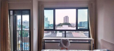 ให้เช่า คอนโด ดีคอนโด คาล์ม รามคำแหง 40 (d condo calm Ramkhamhaeng 40) ห้อง สตูดิโอ 1 ห้องน้ำ  ขนาด 25.1 ตร.ม. ชั้น 6-3