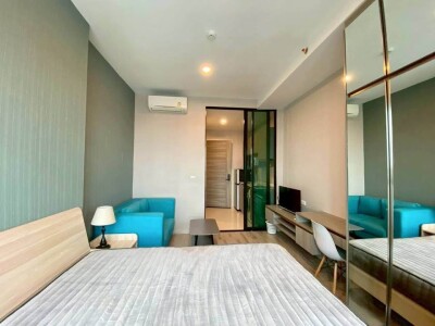 ให้เช่า คอนโด ไนท์บริดจ์ คอลลาจ รามคำแหง (KnightsBridge Collage Ramkhamhaeng) 1 ห้องนอน 1 ห้องน้ำ ชั้น 22 ขนาด 23 ตร.ม.-4