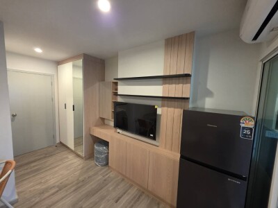 ให้เช่า คอนโดรีเจ้นท์ โฮม บางนา (Regent Home Bangna) 1 ห้องนอน, 1 ห้องน้ำ, 1 ห้องครัว (ชั้น 11 ตึก A)  ขนาด 28 ตร.ม.-3