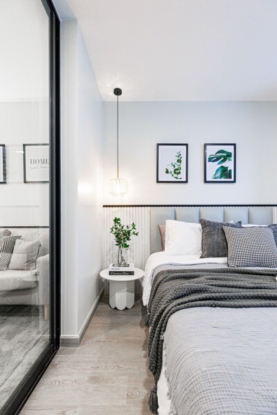 รัชอาภา ทาวเวอร์ / 🍃 ชั้น 𝟱 | ขนาด 34ตร.ม. 🍃 𝟭 ห้องนอน 𝟭 ห้องนั่งเล่น-1