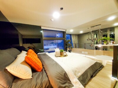 อัพเดทล่าสุด 24/6/2568 : ชีวาทัย เรสซิเดนซ์ อโศก / 🛏 1 ห้องนอน สไตล์ Loft/Duplex | ขนาด 38 ตร.ม. (30+8) 📍 ชั้น 8-6