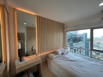 เซ็นทริค ติวานนท์ สเตชั่น / ขนาด : 33 ตร.ม. ชั้น : 38 วิวดี รับลม วิวสระว่ายน้ำ ปล.ห้องที่เห็นวิวสระมีเพียง14ห้อง