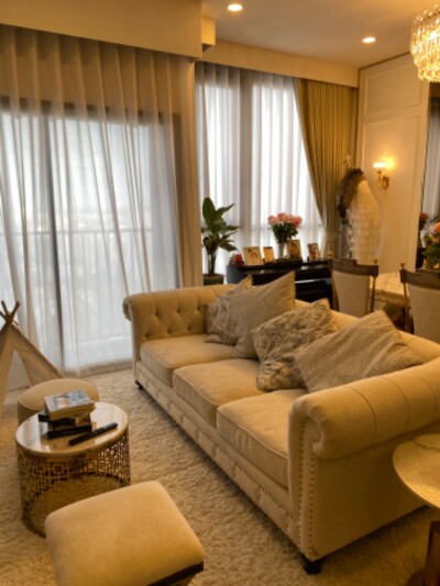 พาร์ค ออริจิ้น ทองหล่อ / พื้นที่ใช้สอย : 66.9 ตร.ม. ห้องนอน : 2 ห้อง