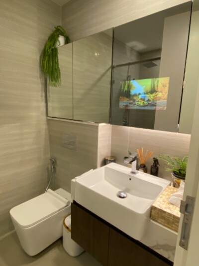 พาร์ค ออริจิ้น ทองหล่อ / พื้นที่ใช้สอย : 66.9 ตร.ม. ห้องนอน : 2 ห้อง