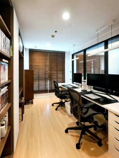 ลุมพินี พาร์ค ริเวอร์ไซด์ - พระราม 3 / • ขนาด 103.26 ตรม.  • 1 ห้องนอน / 2 ห้องน้ำ มีระเบียง 2 ฝั่ง-9