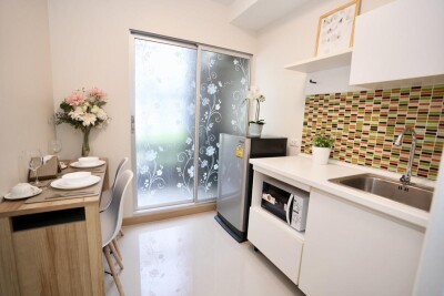 พลัมคอนโด ลาดพร้าว 101 /  23 ตร.ม รีโนเวทใหม่ แถมเฟอร์นิเจอร์-9