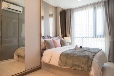 ไนท์บริดจ์ พหลโยธิน - อินเตอร์เชนจ์ / ตึก A ชั้น 4 ขนาด 29 ตรม. อยู่ชั้นเดียวกับส่วนกลาง สระว่ายน้ำ ฟิตเนส-9