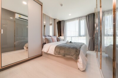 ไนท์บริดจ์ พหลโยธิน - อินเตอร์เชนจ์ / ตึก A ชั้น 4 ขนาด 29 ตรม. อยู่ชั้นเดียวกับส่วนกลาง สระว่ายน้ำ ฟิตเนส-8