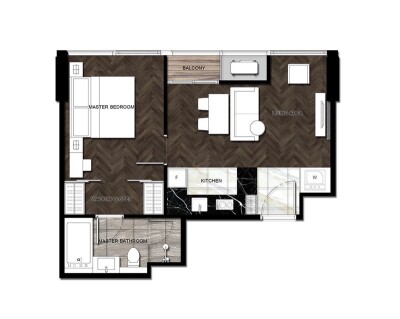 ดิ เอส สุขุมวิท 36 / 43.37 ตร.ม.