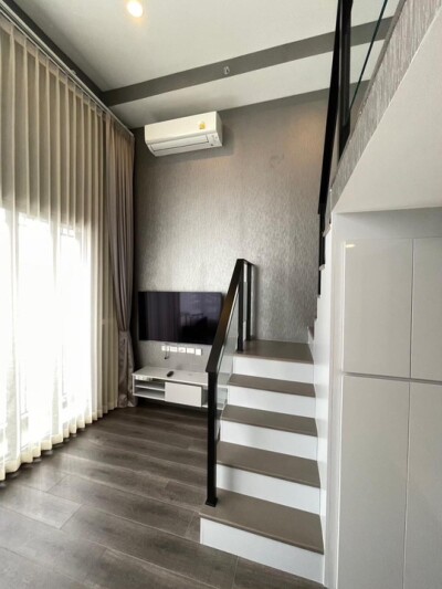ไนท์บริดจ์ สเปซ รัชโยธิน / ห้องขนาด 31.18 ตร.ม. พร้อมชั้นลอย 12 ตร.ม-4