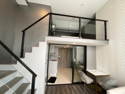 ไนท์บริดจ์ สเปซ รัชโยธิน / ห้องขนาด 31.18 ตร.ม. พร้อมชั้นลอย 12 ตร.ม-5