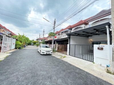 Ⓜ️ ให้เช่าทาวน์เฮาส์ เปี่ยมสุข ปากเกร็ด ซอยวัดกู้