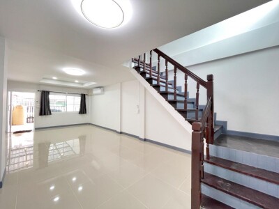 Ⓜ️ ให้เช่าทาวน์เฮาส์ เปี่ยมสุข ปากเกร็ด ซอยวัดกู้