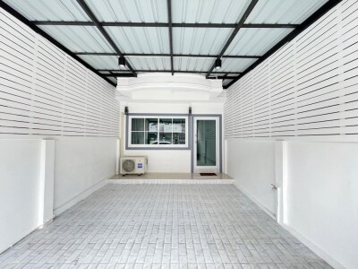 Ⓜ️ ให้เช่าทาวน์เฮาส์ เปี่ยมสุข ปากเกร็ด ซอยวัดกู้