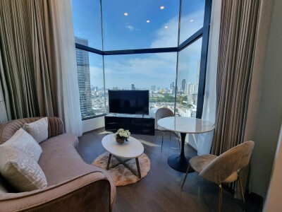 พาร์ค ออริจิ้น จุฬา - สามย่าน / ▪️ 2 ห้องนอน | 1 ห้องน้ำ | ห้องนั่งเล่น ▪️ ขนาด 48 ตร.ม.-1