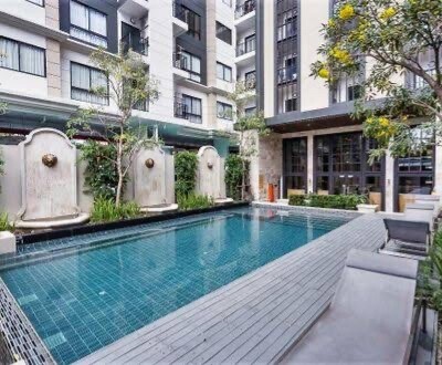 เดอะ เนสท์ สุขุมวิท 22 / ขนาด 33ตรม.  1 นอน  1 น้ำ ชั้น2 วิวเห็นสระว่ายน้ำ ขึ้นลงสะดวก-10