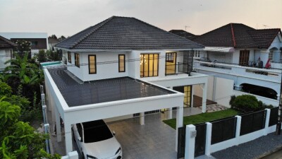 บ้านเดี่ยวรีโนเวทใหม่ทั้งหลัง ติดรถไฟฟ้า ซ.รามอินทรา 60  อนุญาตเลี้ยงสัตว์-2