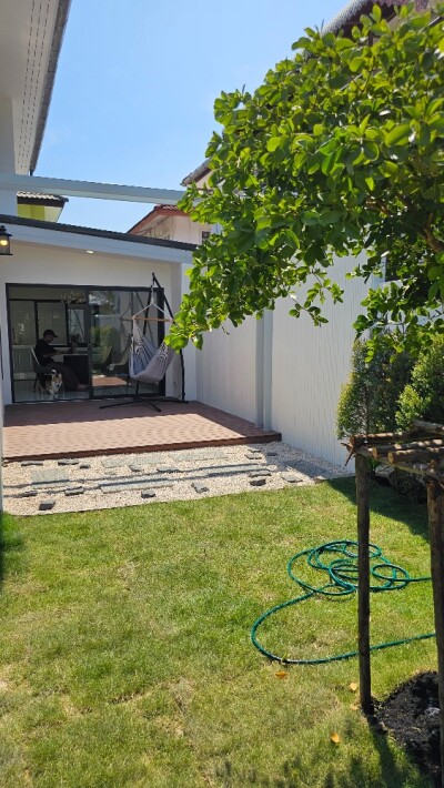 บ้านเดี่ยวรีโนเวทใหม่ทั้งหลัง ติดรถไฟฟ้า ซ.รามอินทรา 60  อนุญาตเลี้ยงสัตว์-6