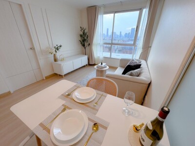 ยู ดีไลท์ เรสซิเดนซ์ (พัฒนาการ - ทองหล่อ) /  35.15 ตร.ม  ชั้น 6