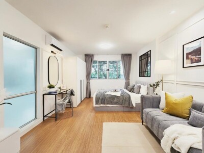 ดีคอนโด อ่อนนุช - สุวรรณภูมิ / ตึก D ชั้น 1  ห้องขนาด 30 ตรม.-3