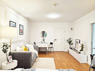 ดีคอนโด อ่อนนุช - สุวรรณภูมิ / ตึก D ชั้น 1  ห้องขนาด 30 ตรม.-5