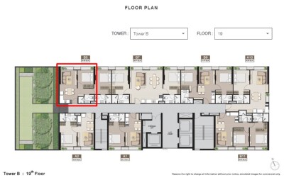 โนเบิล บี ไนน์ทีน / 52.07 ตารางเมตร-5