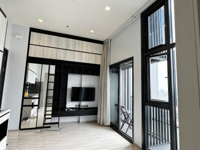 เดอะ ไลน์ สุขุมวิท 101 / 📍 ขนาดห้อง 32 ตร.ม. | เพดานสูง 3.4 เมตร 🛏️ 1 ห้องนอน | ห้องหัวมุม | มีระเบียง | ชั้น 22-1